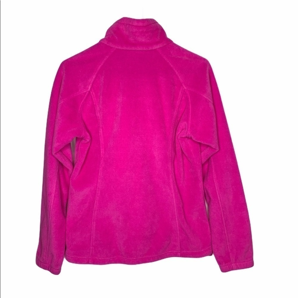 Columbia Womens Fleece Jacket Size Small Pink - Picture 4 of 4